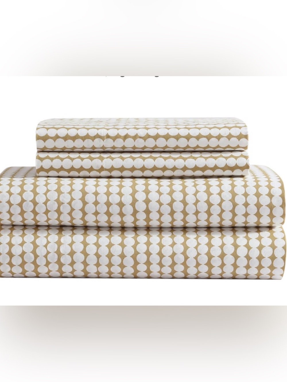MARIMEKKO - Queen Size Sheet Set, 100% Soft Queen, Pikku Rasymatto Beige